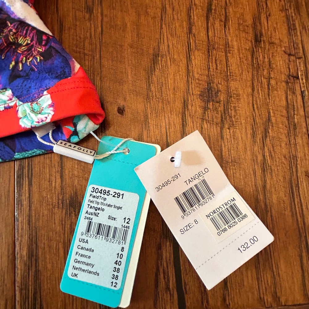 NWT Seafolly Tankini Top Size 8 (US) - Picture 3 of 5